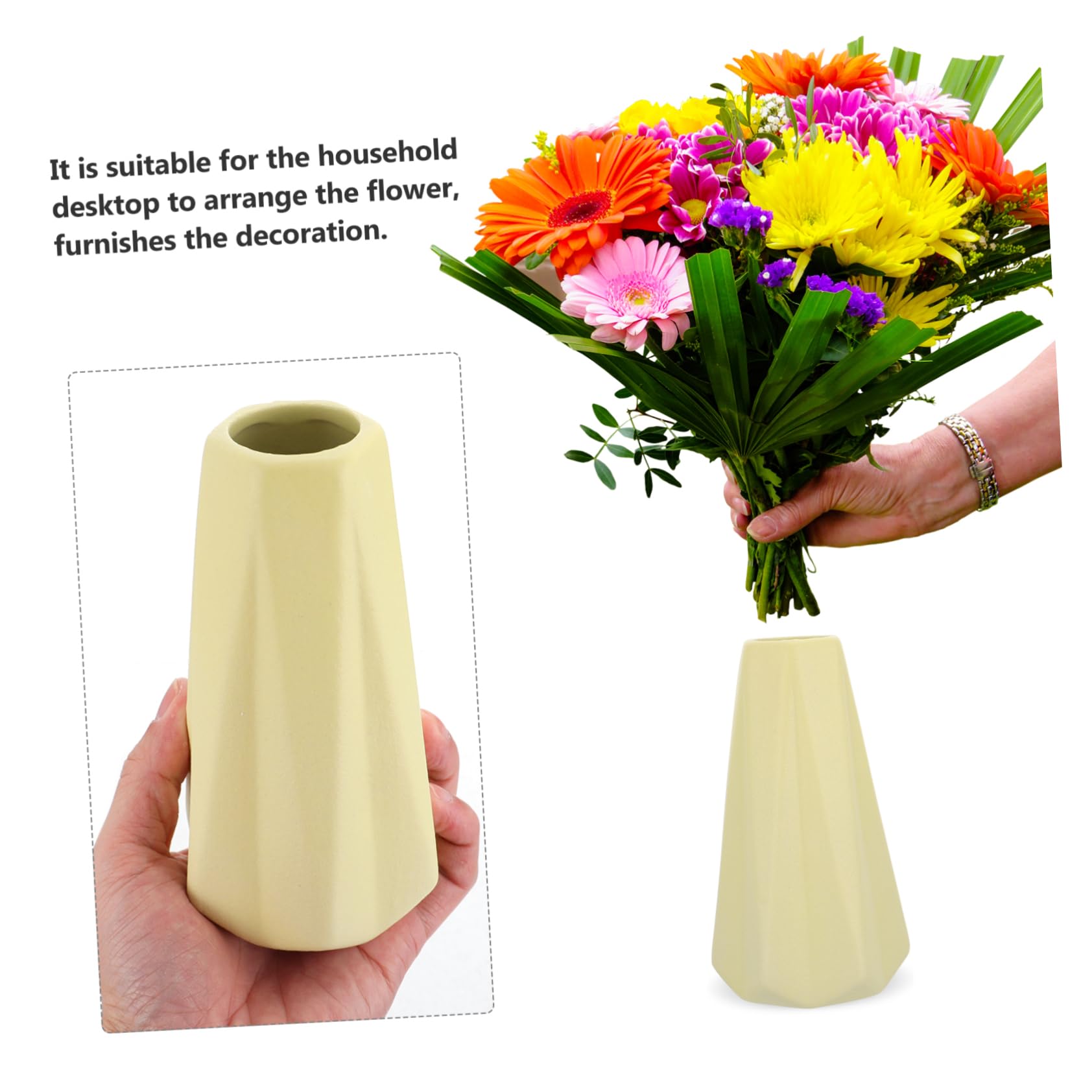 Amazon.co.jp: SEWACC グラデーションカラー の花瓶 クリエイティブ