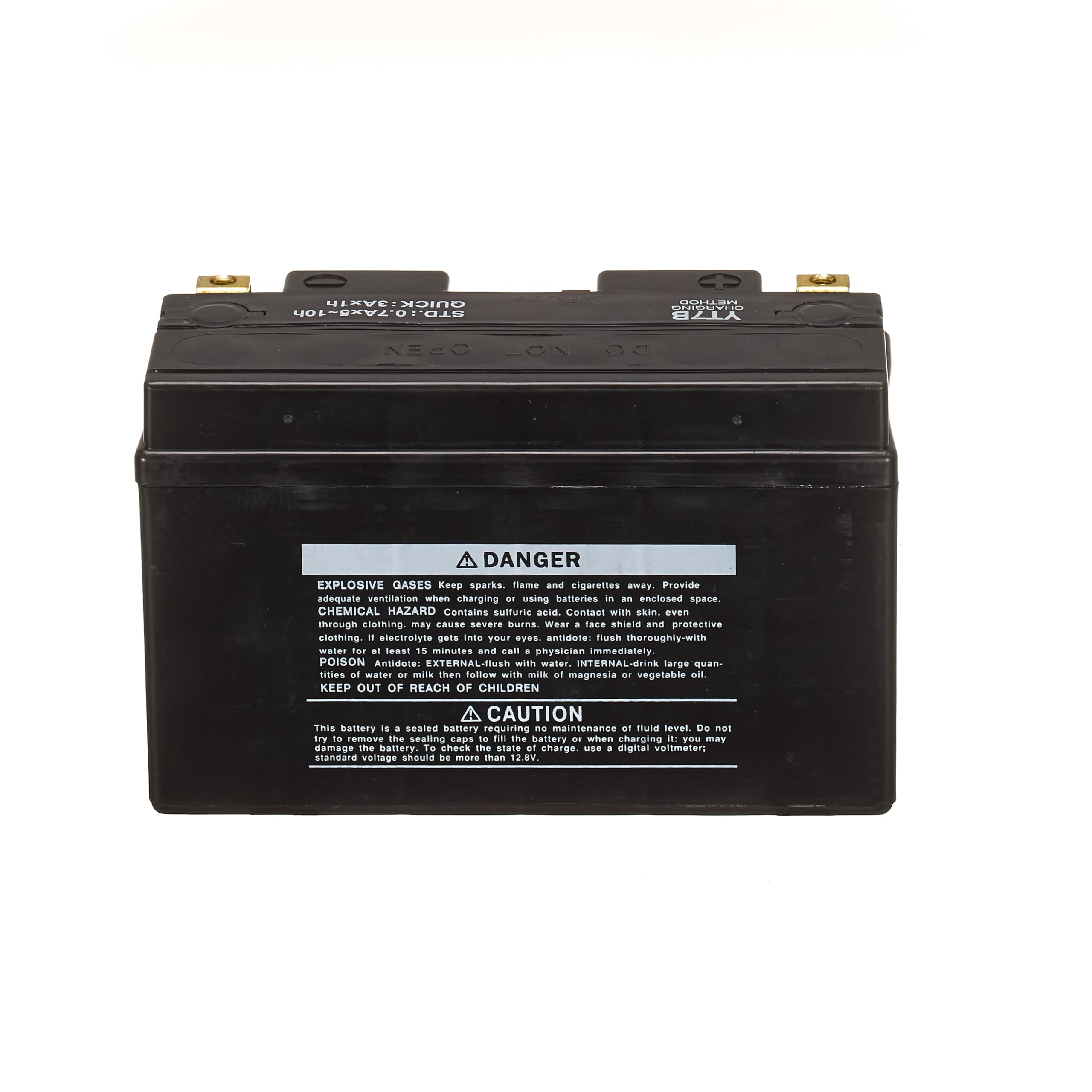 Yuasa YT7B 12V 110 CCA wartungsfreie AGM VRLA Motorradbatterie