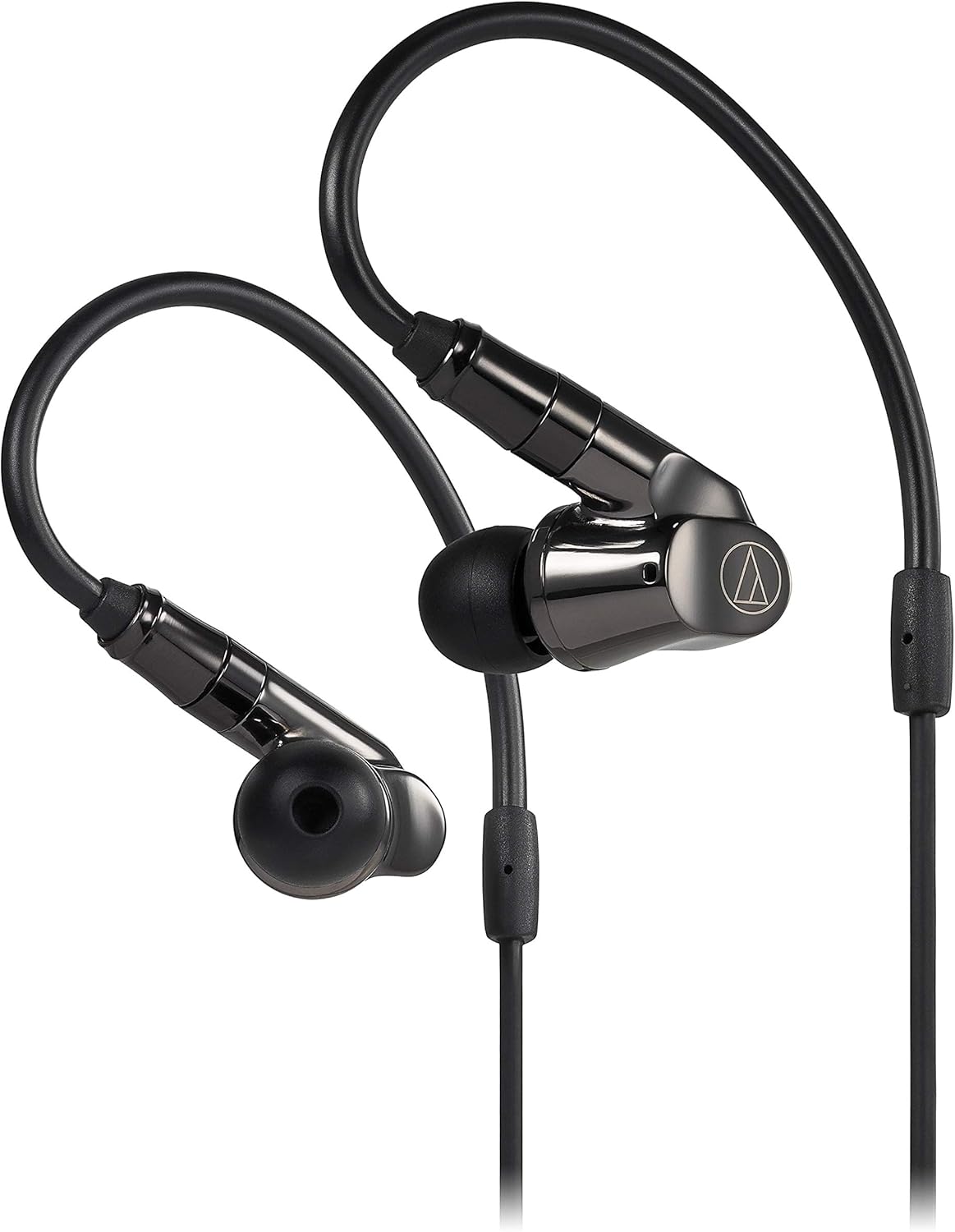 Audio-Technica ATH-IEX1 Hi-Res in-Ear Headphones, Black, Adjustable
