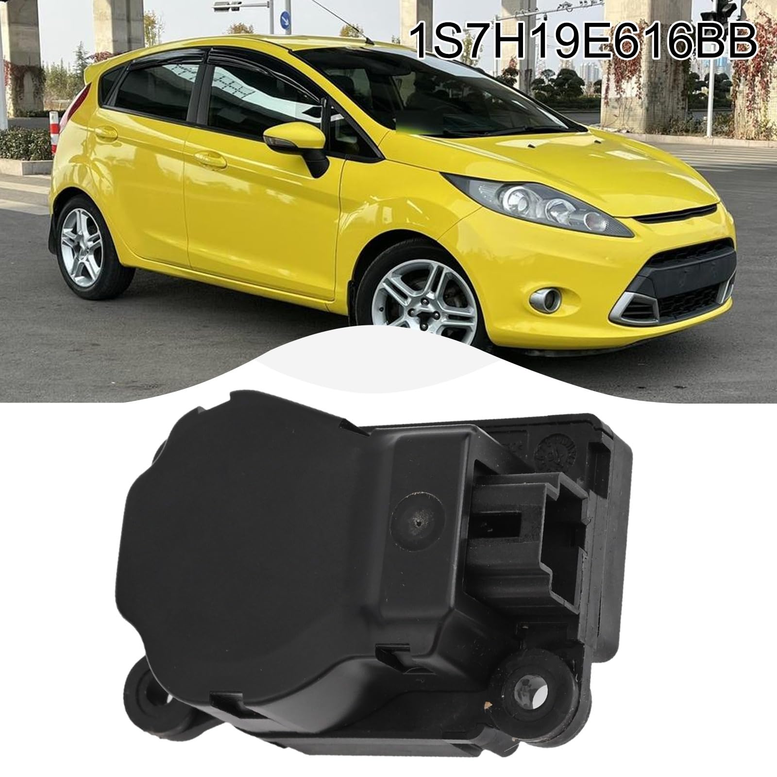 Per Ford Per Fiesta A/C Electric Blending Flap Attuatore (2008 2017), Compatibile con OEM Numero 1S7H19E616BB