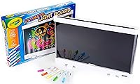 Crayola Ultimate Light Board White LED Drawing Tablet for Kids - Light Up Tracing Pad with Gel Markers Ages 6+