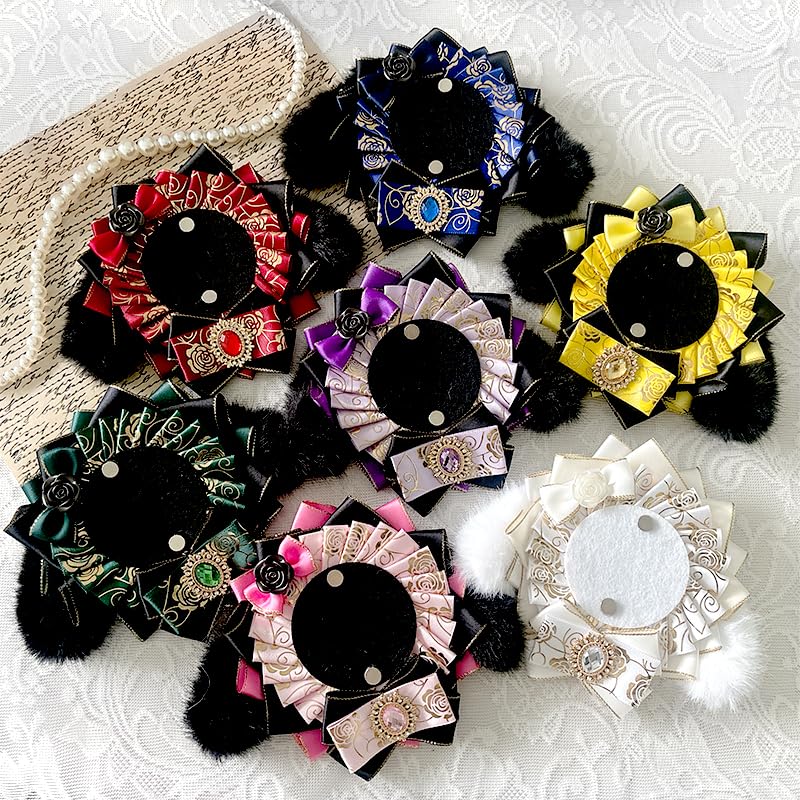 うさ耳 うさぎ うさみみ ♡ 缶バッジ 痛バ 耳付き オーダー ハンドメイド 【受付中】ロゼット 痛ロゼット オーダー 痛バ ケース 缶バッジ クラフト・布製品
