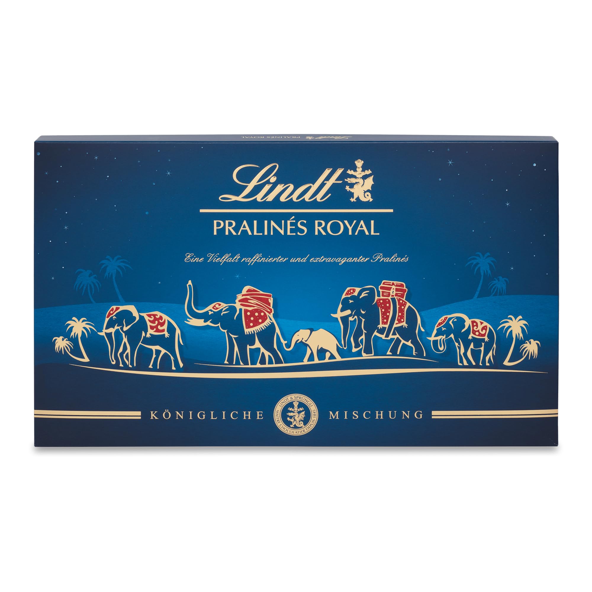 Lindt Royal Pralinen 300g 30er Pralinés-Schachtel 15 Sorten Pralinengeschenk