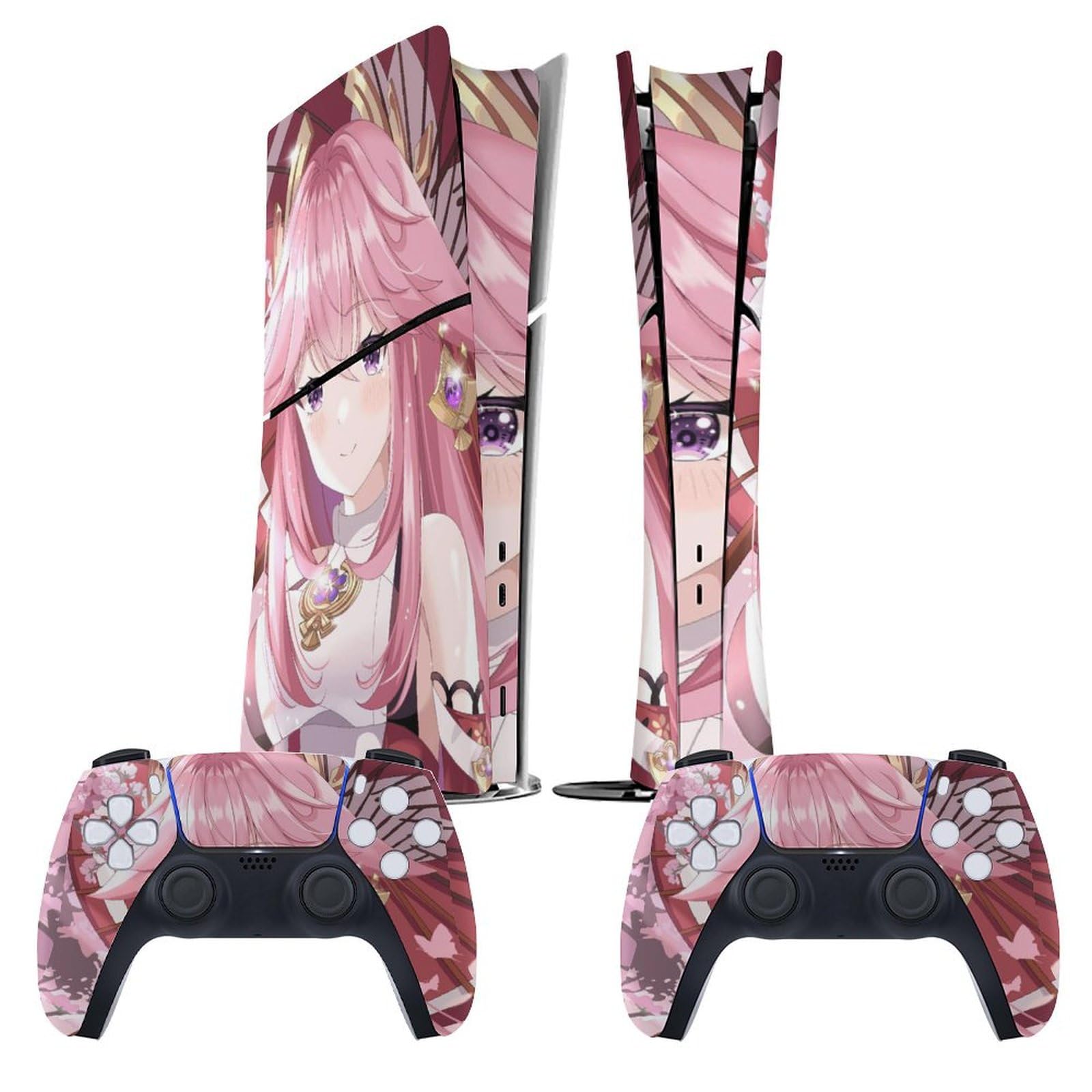 Amazon.co.jp: PS5 Slim スキン 原神 八重神子 スキンシール [デジタル 