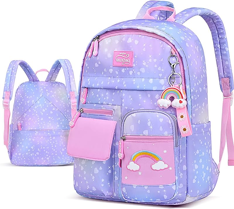 Mochila para meninas, mochila para meninas, mochila infantil com compartimentos bolsa de escola primária para meninas, bolsa escolar de estudante fofo, mochila escolar para meninas (cor: céu estrelado roxo, tamanho: G) em oferta na Shopee Mochila para meninas, mochila para meninas, mochila infantil com compartimentos bolsa de escola primária para meninas, bolsa escolar de estudante fofo, mochila escolar para meninas (cor: céu estrelado roxo, tamanho: G) em oferta na Shopee