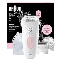 Braun Silk Epil 5 Epilatore Elettrico Donna, Rasoio Elettrico Donna