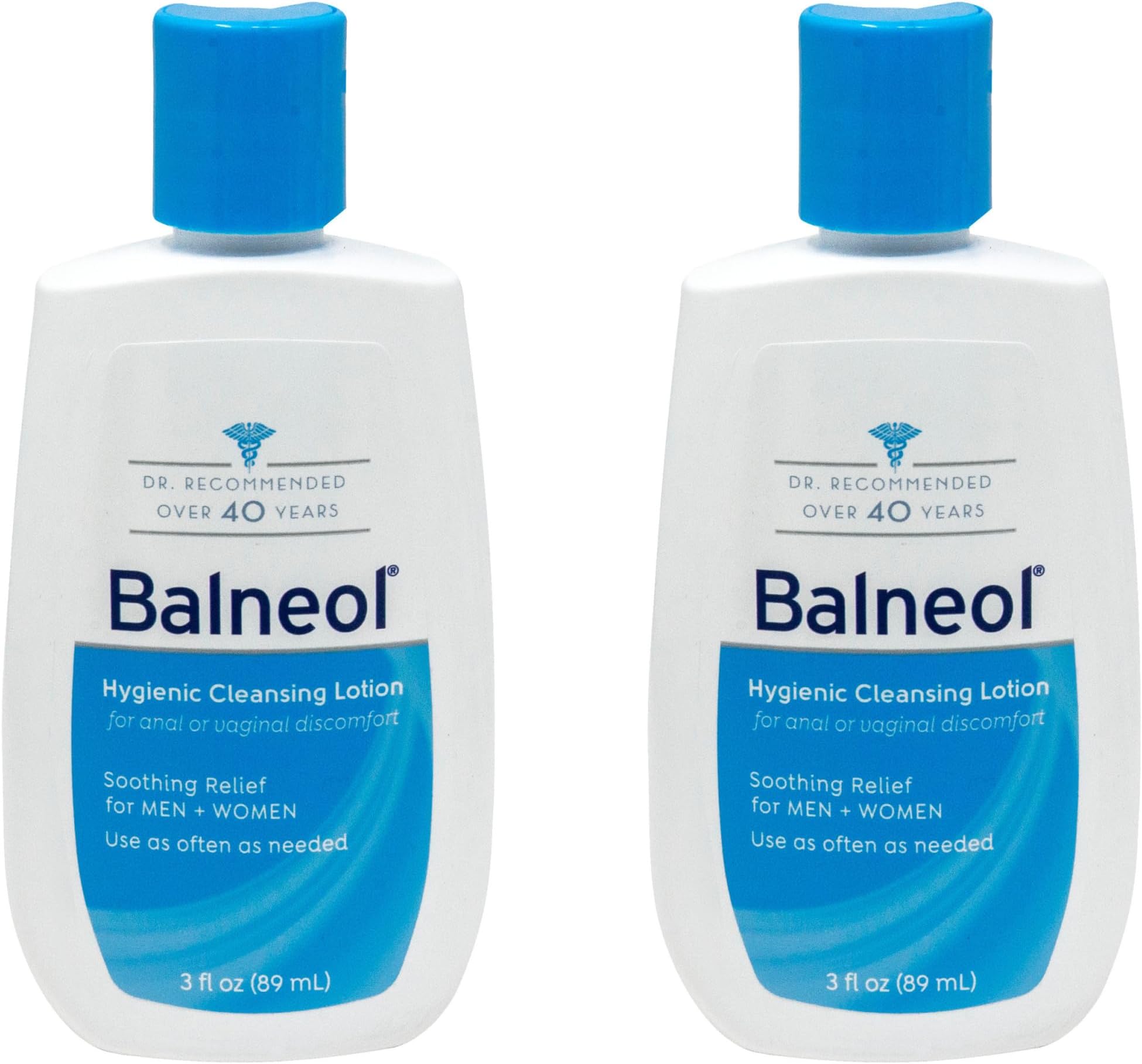 Balneol Hygienic Cleansing Lotion, 3 oz. (Pack of 2)
