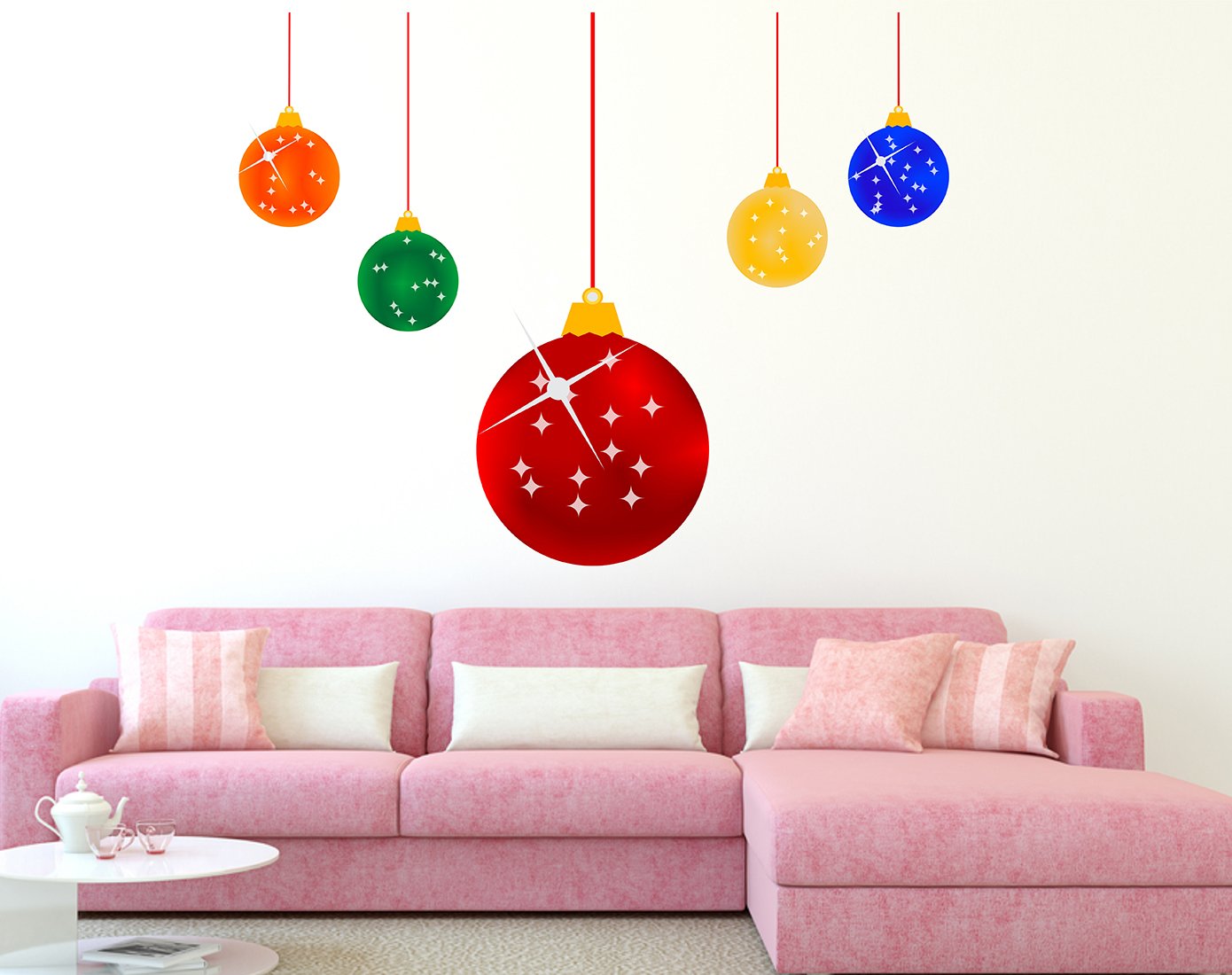 Buy Wallstick " Christmas Celebration " wallstickers (Vinyl 80 cm x 60