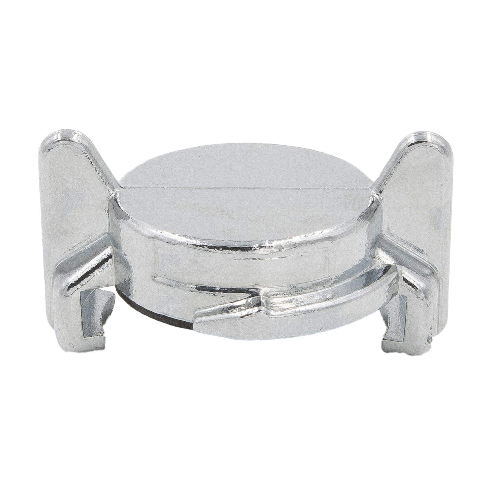 GEKA Schnellkupplung 1 Zoll Innengewinde - Chrom/Messing Schlauchverbinder