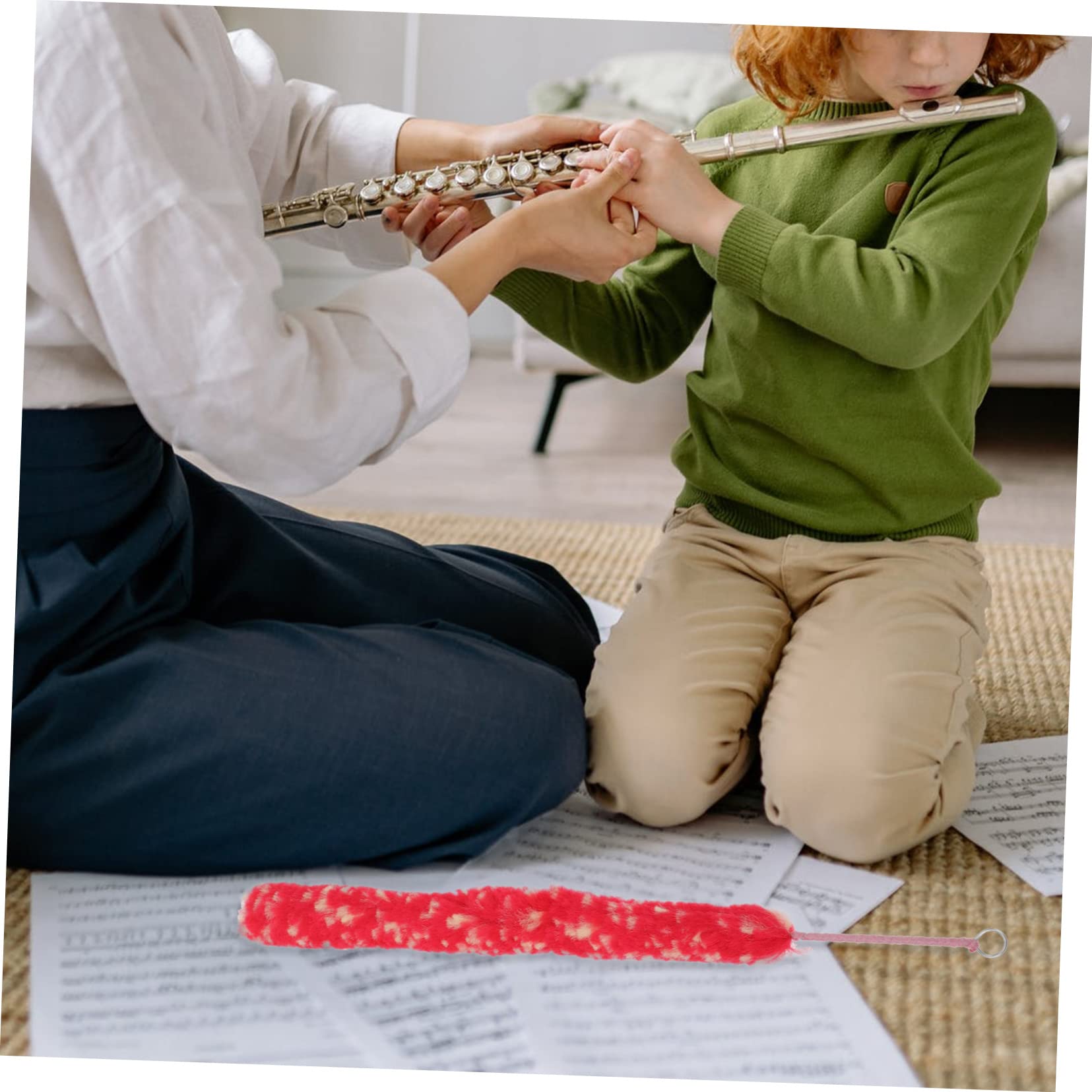 HEMOTON Cavity Cleaning Brush Flute Piccolo for Woodwind Instruments Essential Flute Accessory for Proper Maintenance and Care