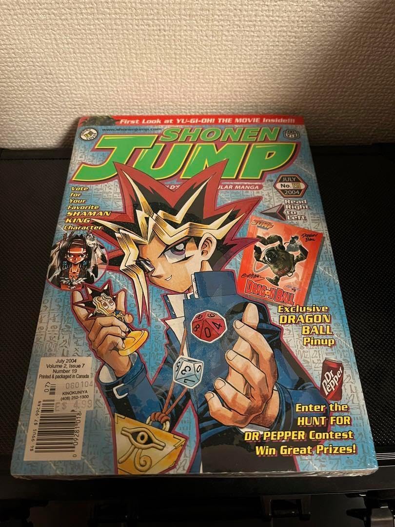 【週刊少年ジャンプ】　５周年記念　英語版　※遊戯王カード付き(未開封) 週刊少年ジャンプ】 5周年記念 英語版 ※遊戯王カード付き(未