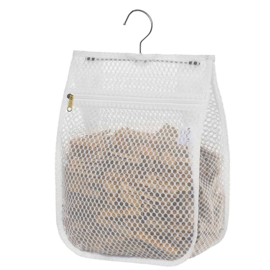 Amazon.com: KOOZTI Mesh Clothespin Bag for Clothesline