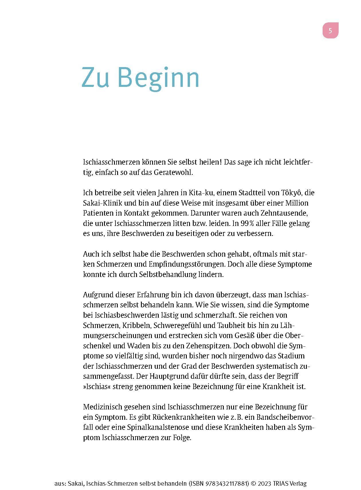 Ischias-Schmerzen selbst behandeln: Die erfolgreichen Methoden aus Japan für sich nutzen und endlich schmerzfrei werden