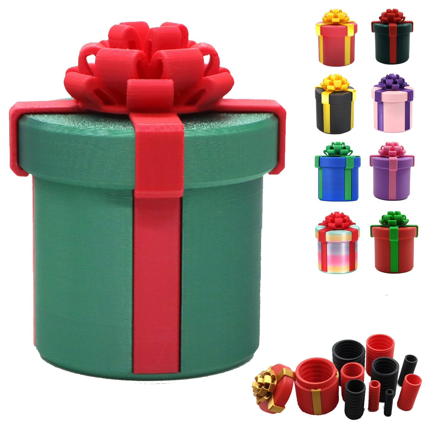 Annoying Nested Screw Gift Box,10-Layer Nested Prank Money Holder，4.7in-E