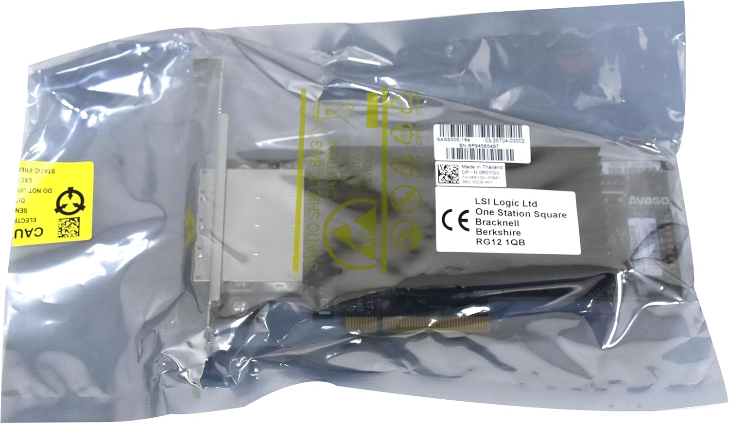 LSI Logic Controller Card 05-25704-00 9305-16e 16-Port External SAS 12Gb/s PCI-Express 3.0 Host Bus Adapter Single