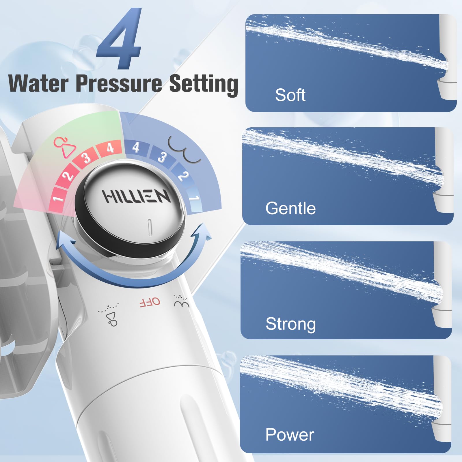 Ultra-Slim Bidet Attachment for Toilet with Filter Chlorine-Free Fresh Water pH balance Non-Electric Bidet Toilet Seat Attachment with — view 4