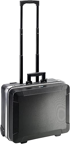 Miniatura 4 de BW International GO - Caja de herramientas rodantes portátil con ruedas con tableros de bolsillo color negro