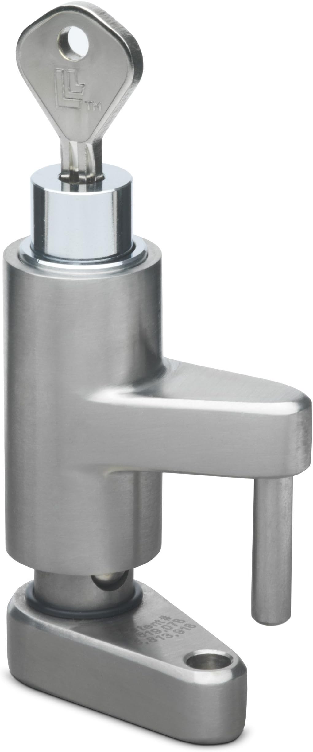 Hidden Hitch - LifeLong Locks 104 1/4" x 5/8" Stainless Steel Coupler Latch Lock