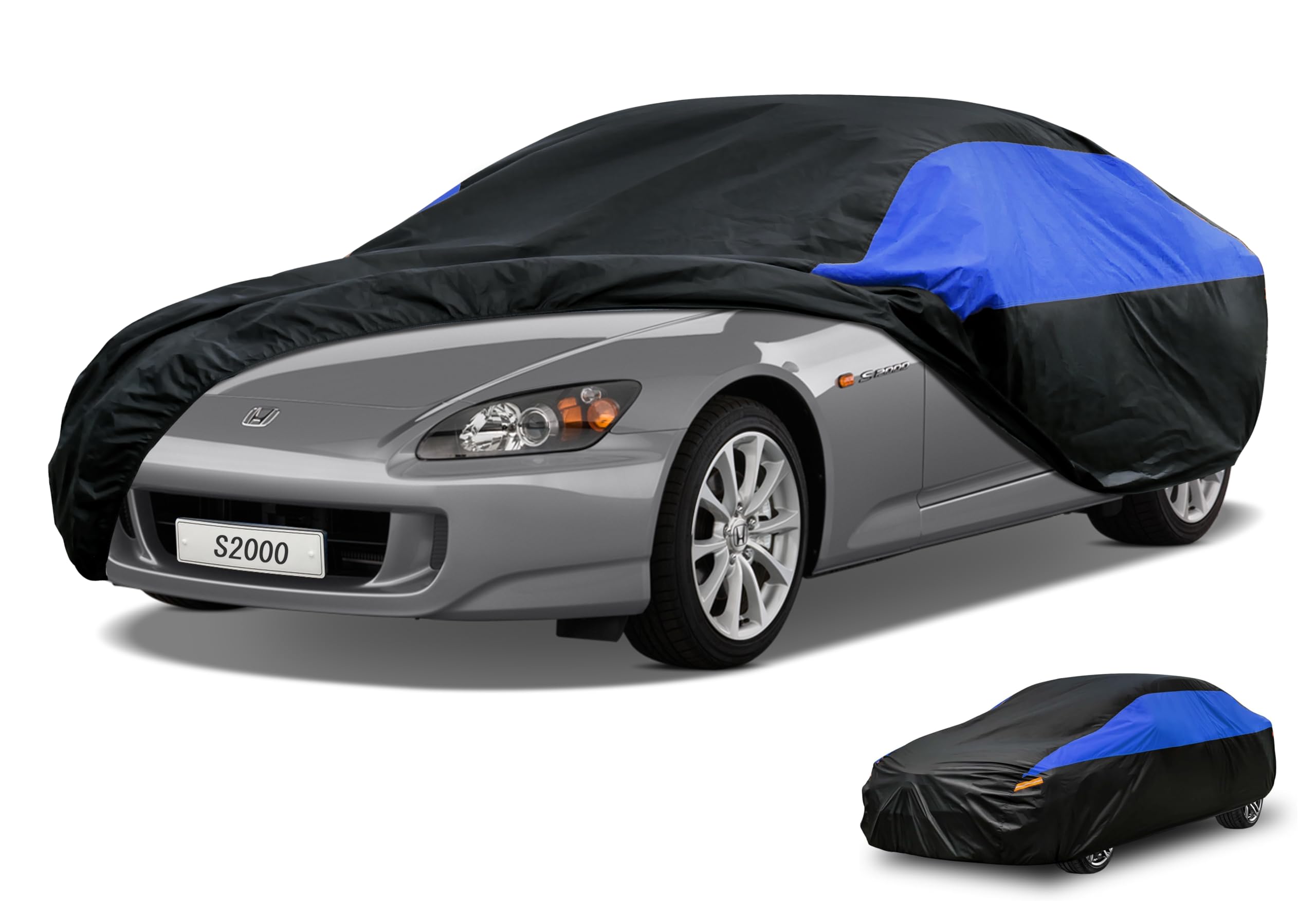 GUNHYI Car Cover Custom Fit S2000 Waterproof All Weather, Lightweight Full Exterior Cover for Automobiles Outdoor Sun UV Rain Dust Snow Wind Protection.