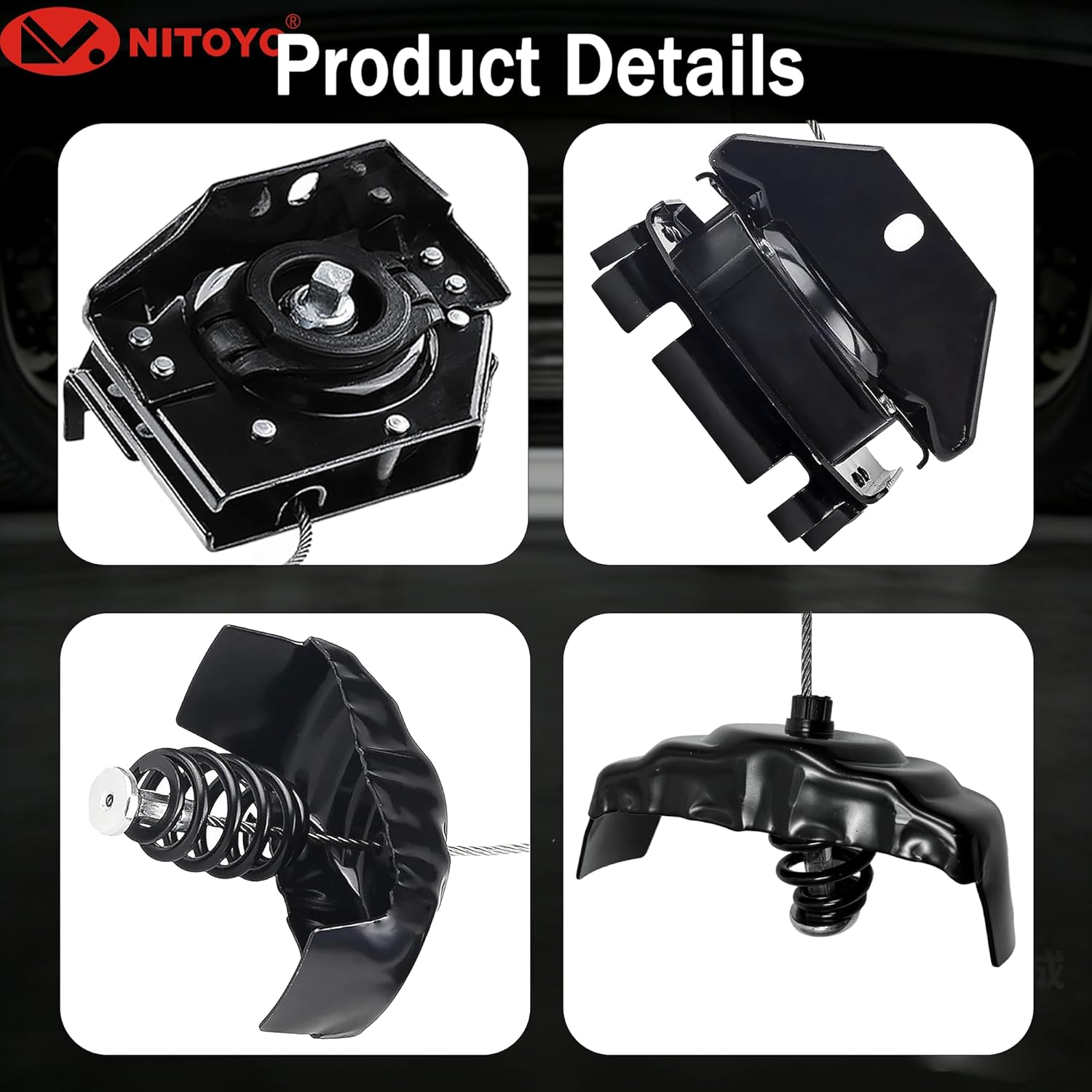 924-517 Spare Tire Hoist Spare Tire Winch Carrier Assembly Compatible with Chevy, GMC, Cadillac Models - Avalanche/Suburban 1500 2500, Tahoe, Escalade, Yukon, Yukon XL, Replaces 22968178
