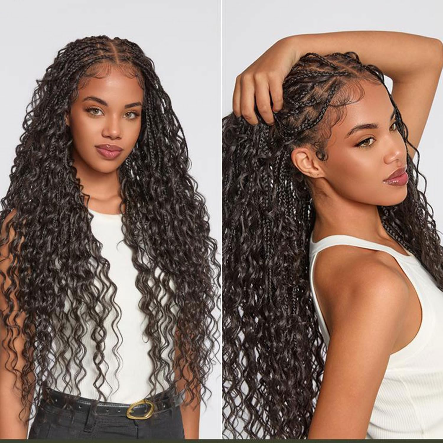 Photo 1 of Frodio Full Lace Braided Wig - 30 Inch, 200% Density
