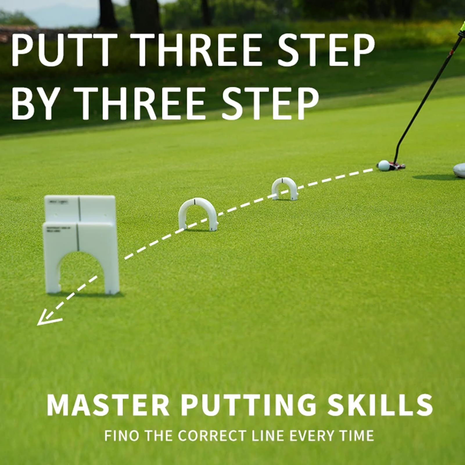 Puttinghilfen für Golf, Putting-Tore - Tragbarer Putting Cup für Golf Golf