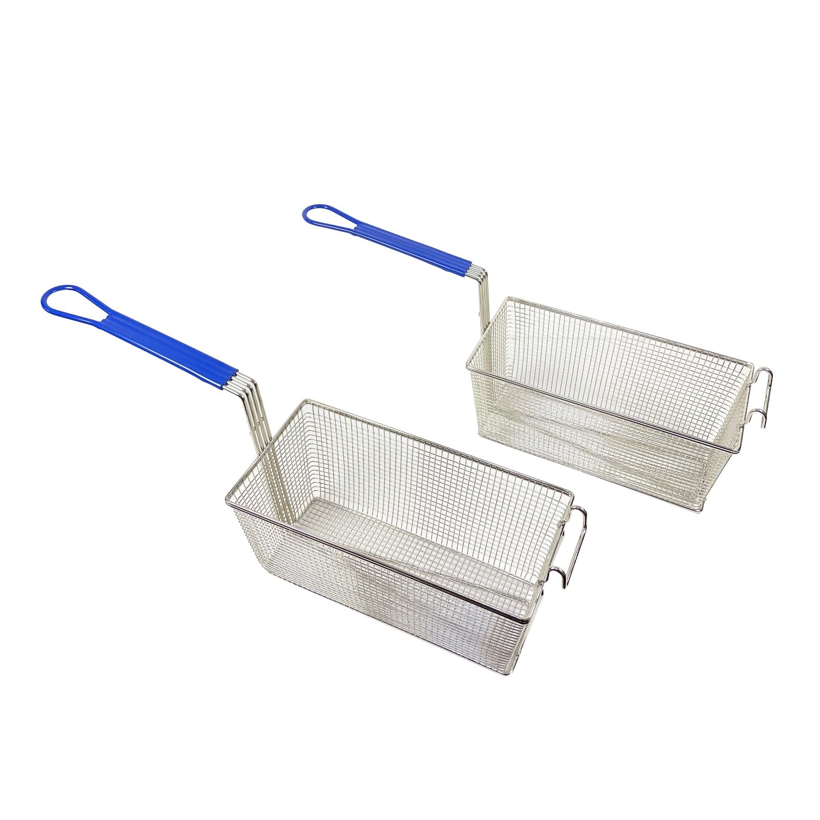 Baki 2 Frying Basket Commercial Deep Fat Fryer 340 x 165 x 150 mm, Replacement for Pitco/Frialator 35C 45C SG14 SG18