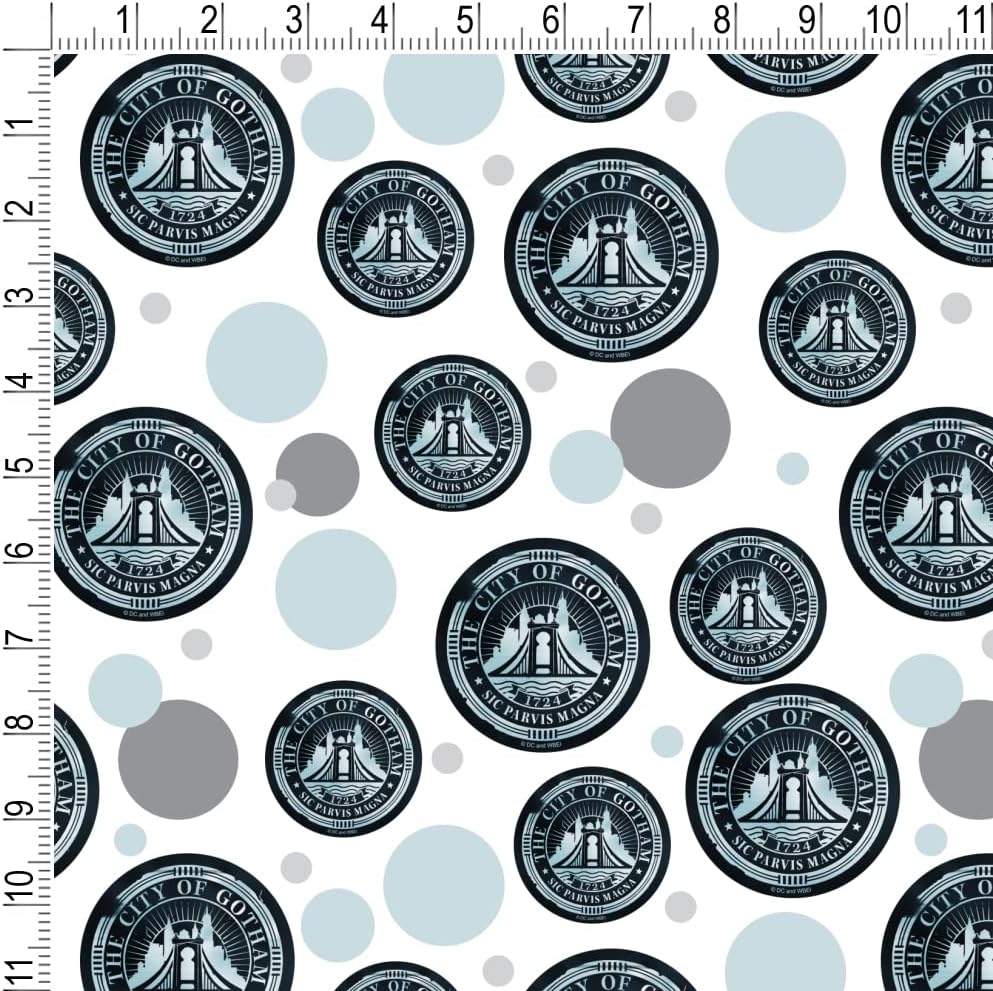 GRAPHICS & MORE The Batman Gotham City Seal Premium Gift Wrap Wrapping Paper Roll 12ft