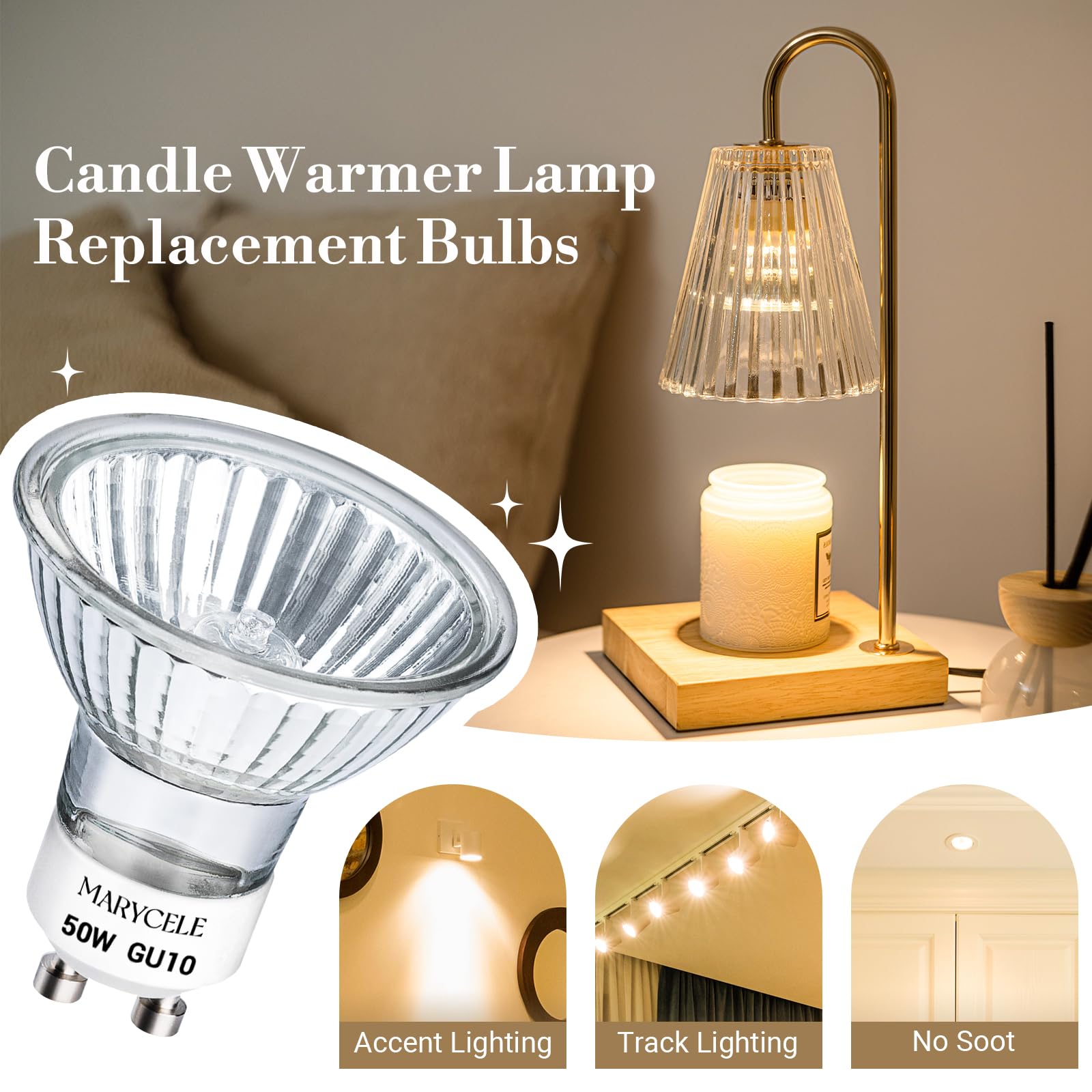 candle warmer lamp bulb types halogen incandescent infrared LED