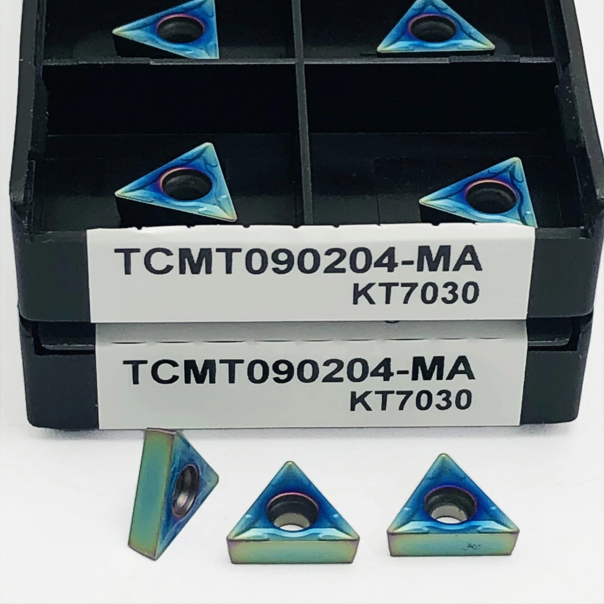 Gli Inserti In Metallo Duro Da 10 Pezzi Possono Essere Indicizzati Per Utensili Di Tornitura Interna Tornio CNC