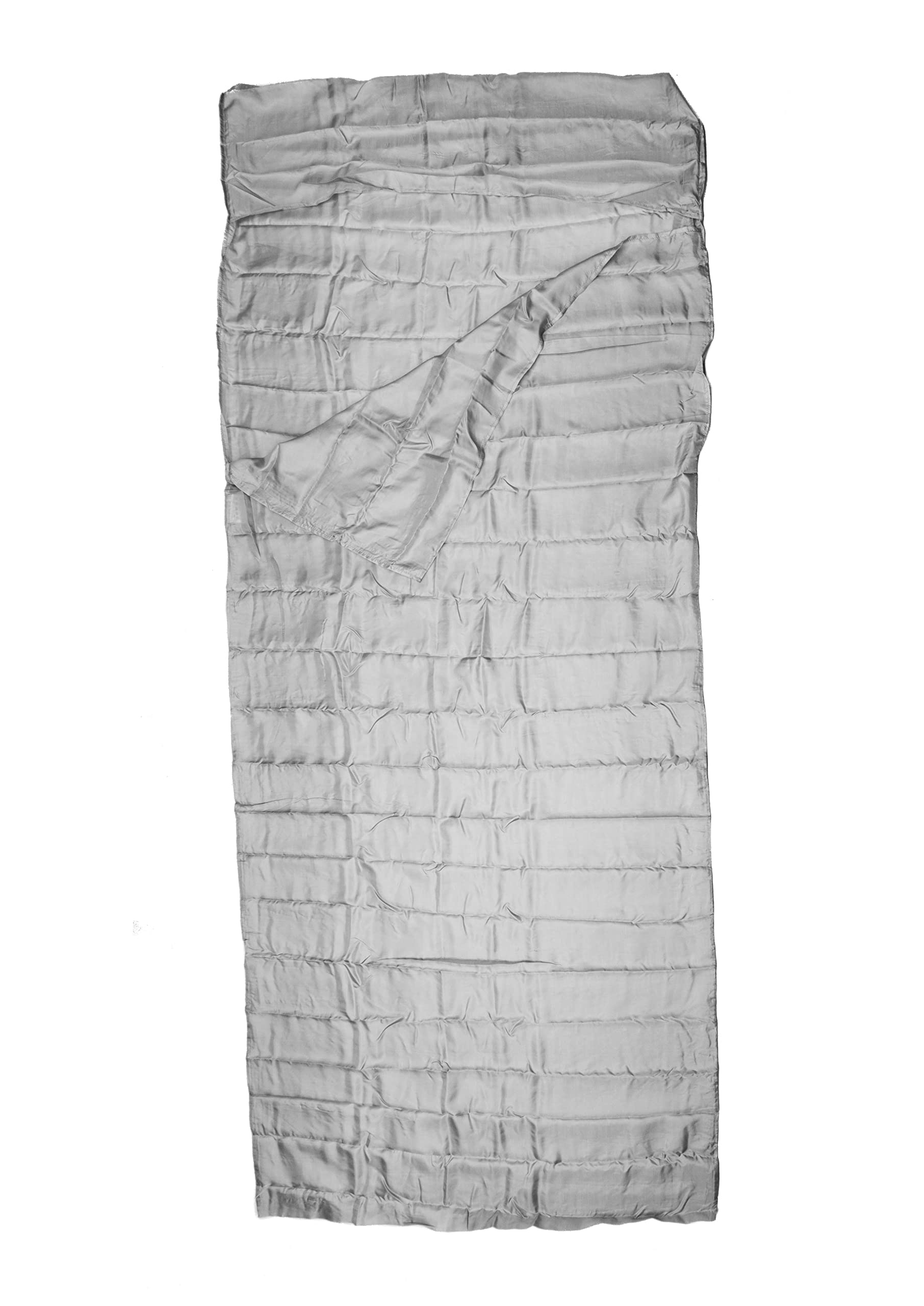 Inlett 100% Seide 210x85 cm für Deckenschlafsack & Mumienschlafsack Hüttenschlafsack 110g