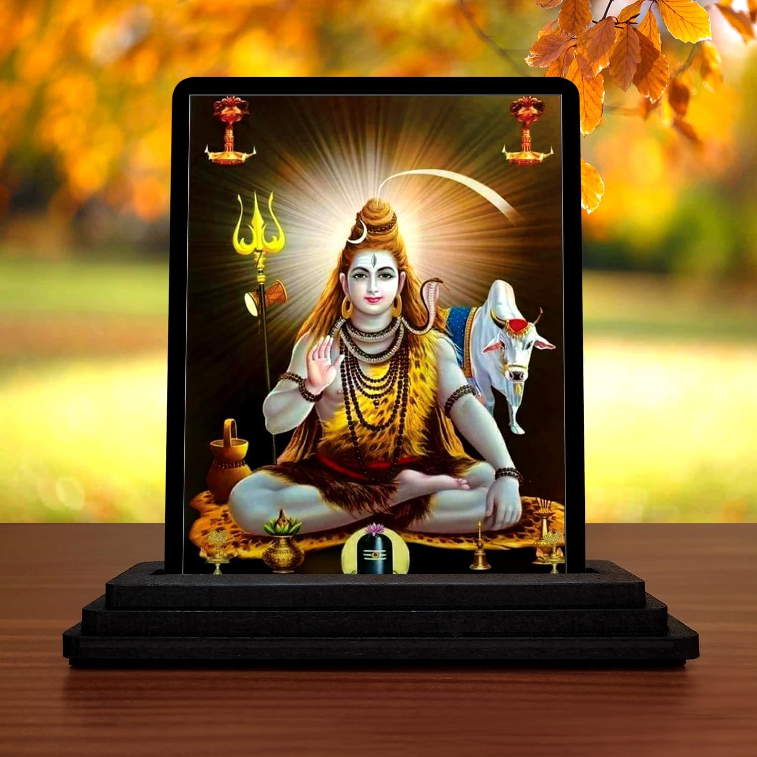 tinywalk Shiv Murti Ji Car Dashboard Idols Figurine Showpiece for car