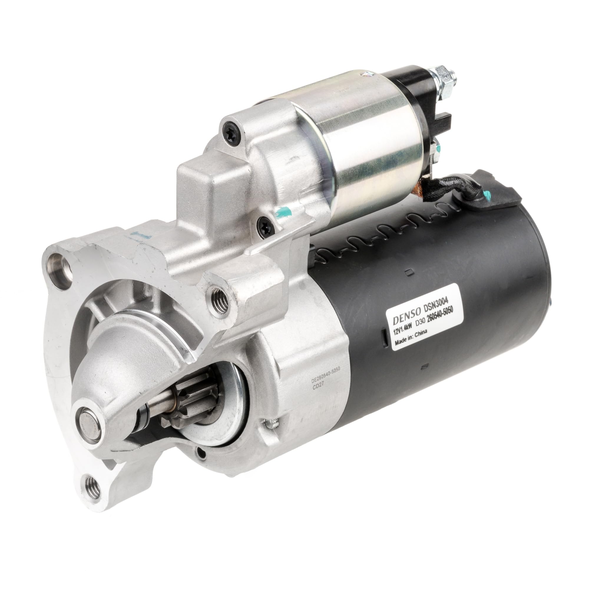 Denso Starter Motor Clockwise Fits Citroen Fiat Ford Lancia Peugeot DSN3004