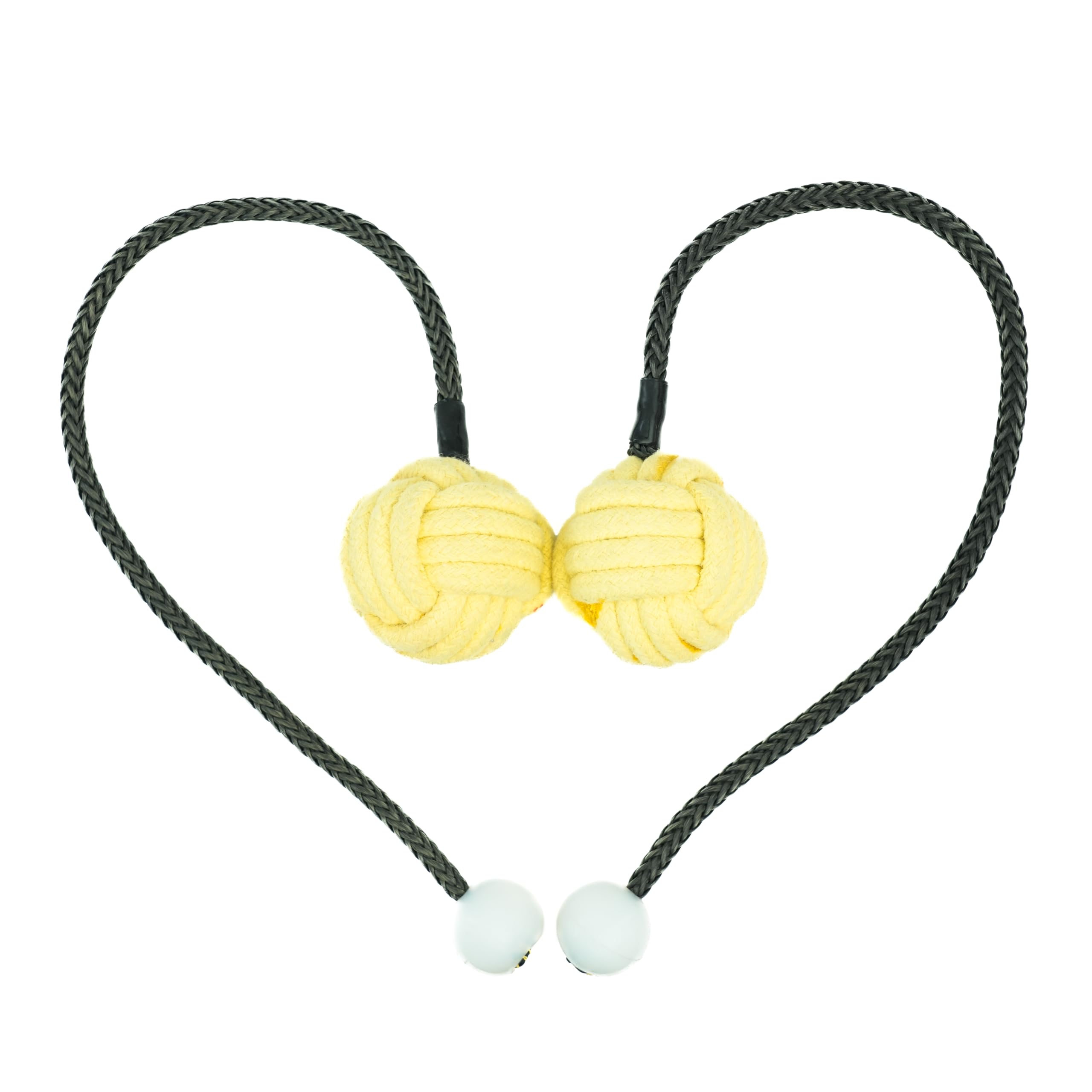 Amazon.com: SpinTech Fire Poi Set with Monkey Fist Kevlar Wicks