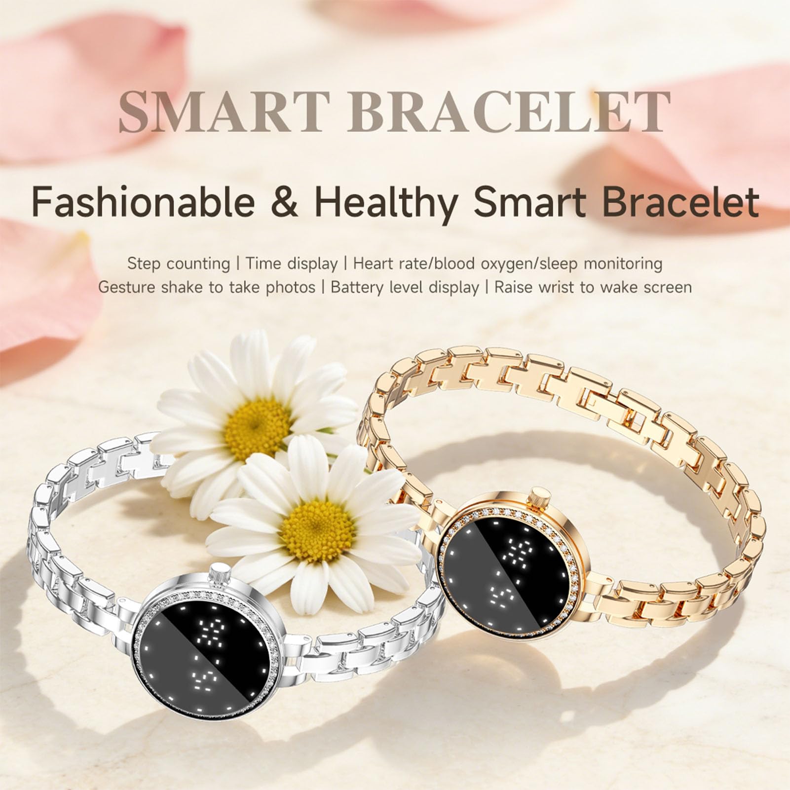 findtime Fitness Tracker d'Activité Bracelet Intelligent Podomètre Bracelet Connecté Montre Bracelet Sport Podometre Marche Pas et km