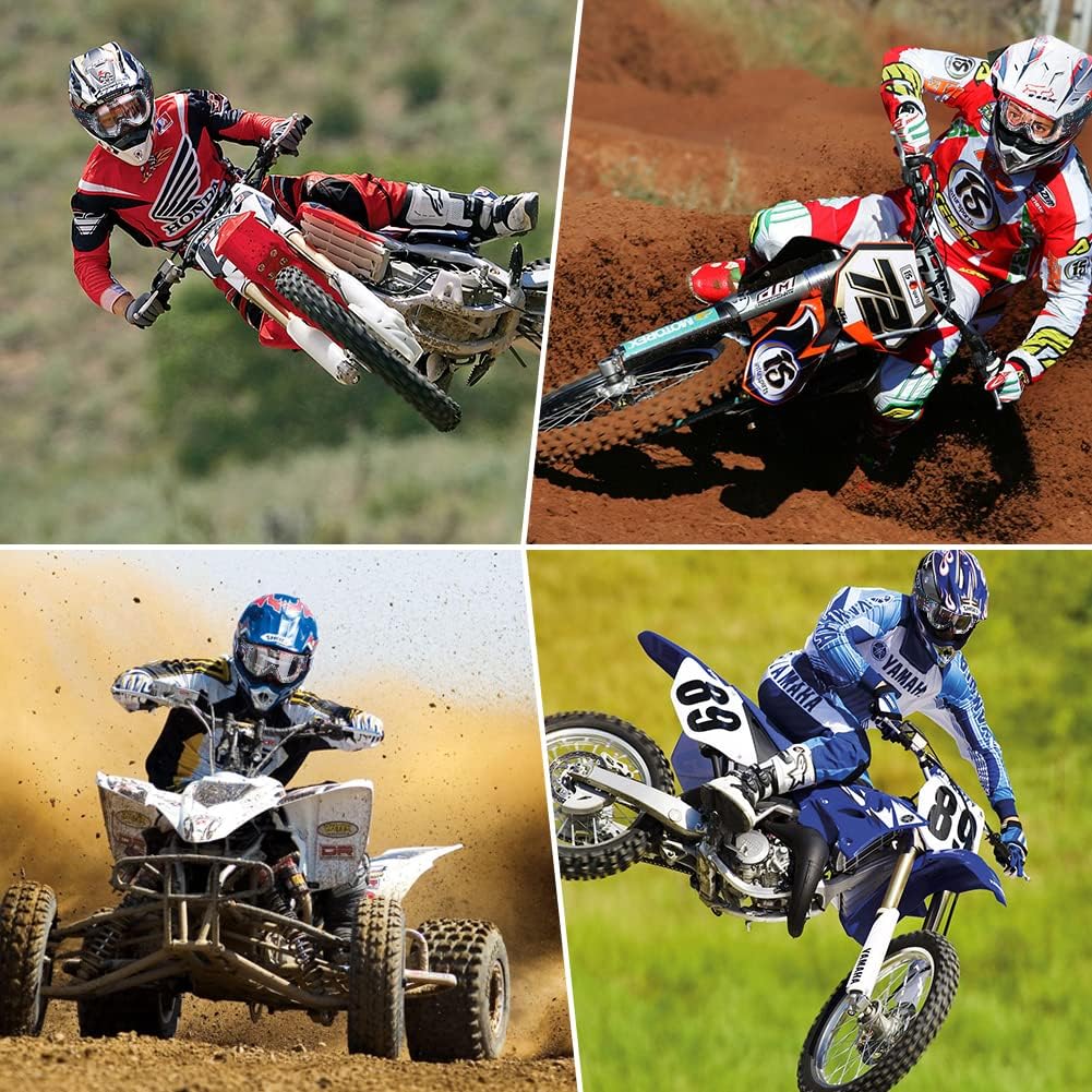 Motorcycle Goggles Dirt Bike ATV for Adult Motocross Riding Racing MX Powersports Goggles Anti-Scratch, Impact Resistance Dustproof Goggles Men Women & Youth - Image 7