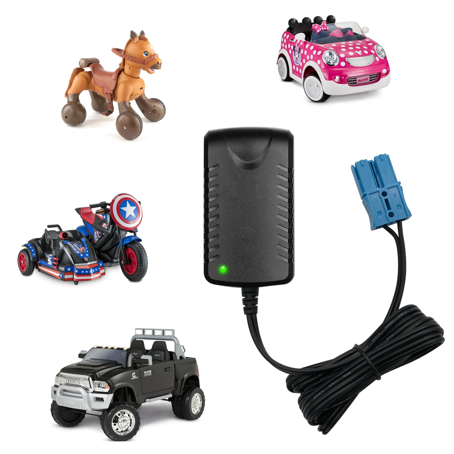 Dodge Ram Toy Dodge Charger Police Car New 12 Volt Battery For