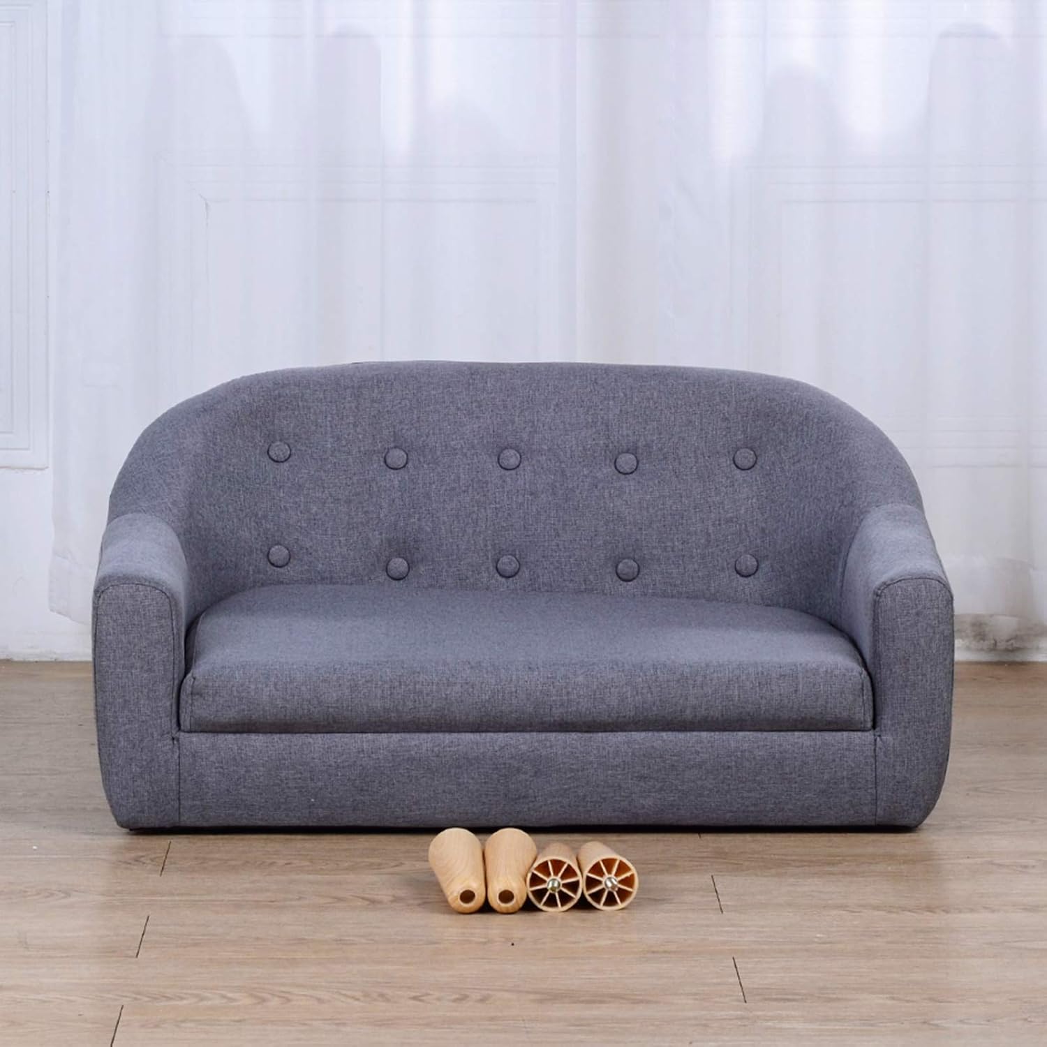 Buy Kids Sofa Couch Big Kids Couch Linen Fabric 2 Seater Upholstered Sofa Chair For Toddler Ages Up To 4 Ideal Baby Gift For Girls Boys 30 W Gray Online In Indonesia B07rs9ljp9 Buy Kids Sofa Couch Big Kids Couch Linen Fabric 2 Seater Upholstered Sofa Chair For Toddler Ages Up To 4 Ideal Baby Gift For Girls Boys 30 W Gray Online In Indonesia B07rs9ljp9