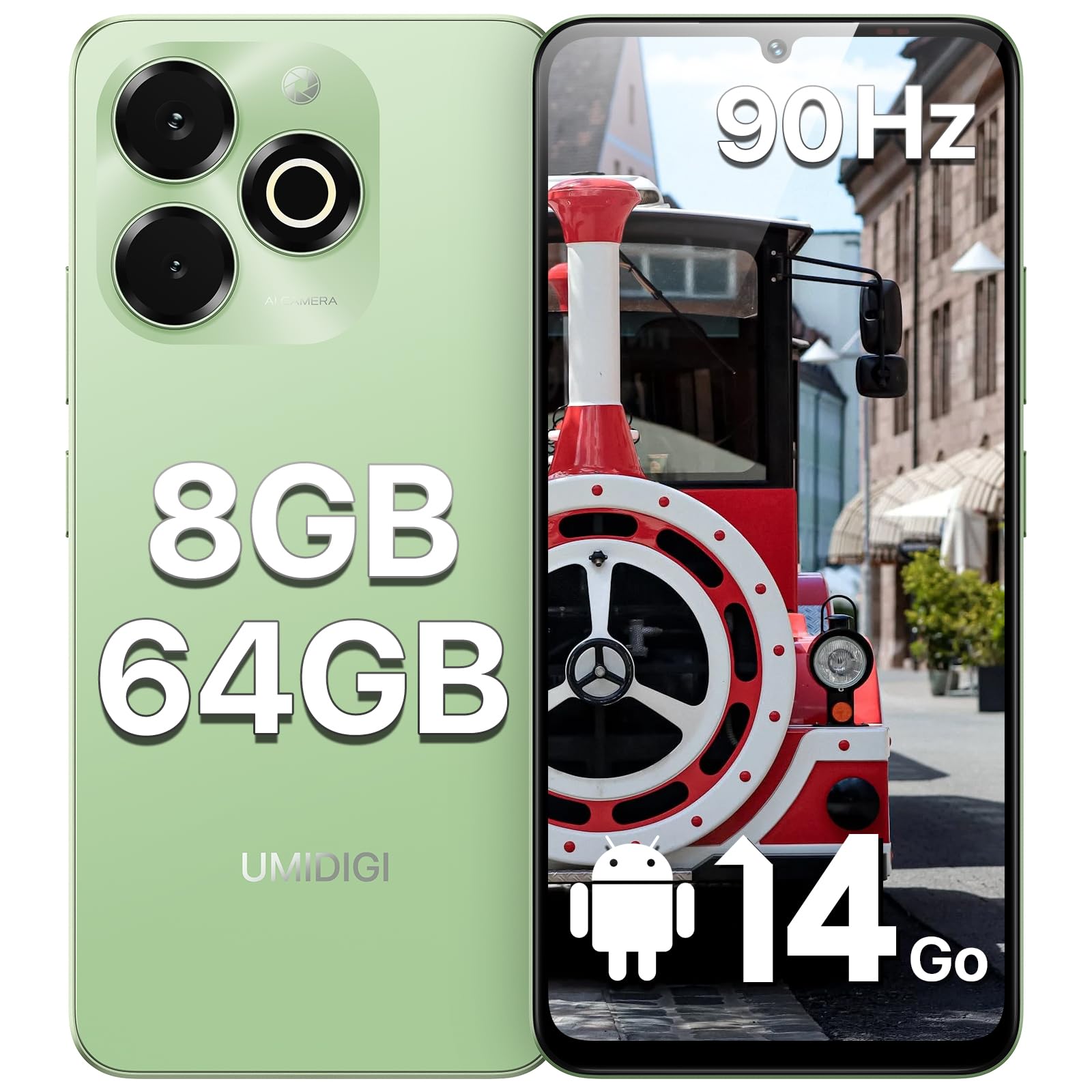 UMIDIGI G9x Android スマホ 8GB RAM+128GB UMIDIGI G9x Android 14 Unlocked Cell Phones Canada 2025