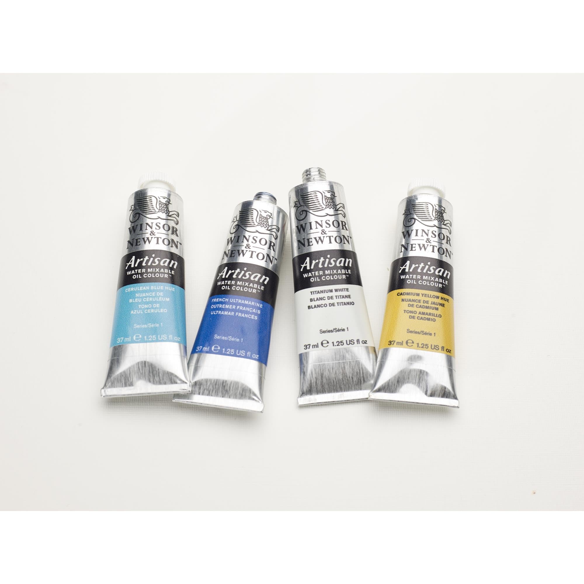 Winsor & Newton 1590268 Artisan wasservermischbare Ölfarbe - Ölfarbenset, hohe Pigmentkonzentration, gute Deckkraft & Lichtechtheit - Studio Set