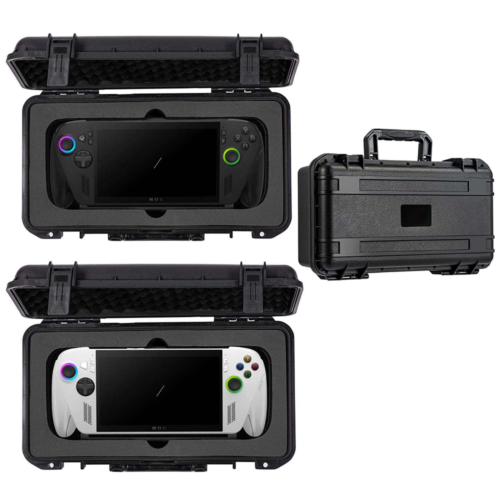 Custodia Trasporto Rigida Borsa Copertura Impermeabile per ASUS ROG Xbox Ally Console Gaming PC Portatile,Grande Capacità Borsa Portaoggetti per ROG Xbox Ally X Handheld Dock,Accessori