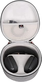 Mchoi Headphones Case Fits for Logitech Zone Vibe 100&125 / for Logitech G PRO X, G735 Wireless Headphones, Case Only, Grey