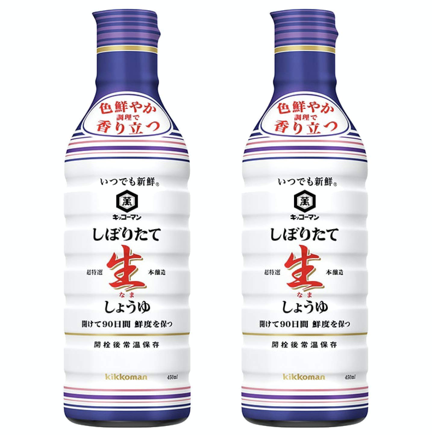 [Pack of 2] Kikkoman Japan Soy Sauce (Extra Fancy, Umami) いつでも新鮮　超特選　極旨しょうゆ
