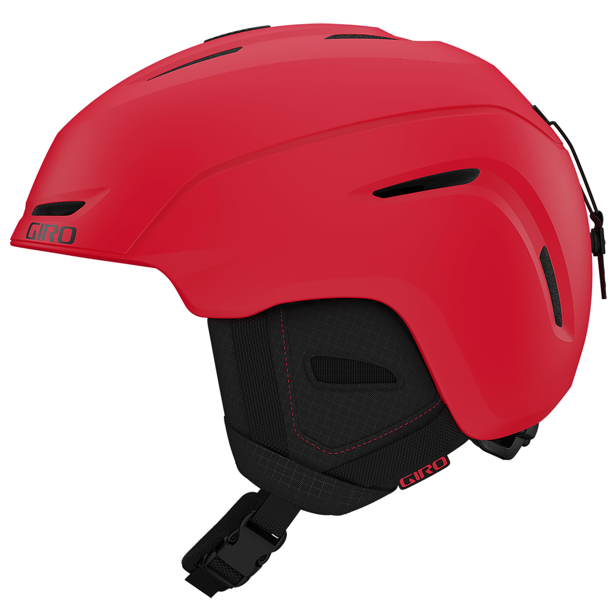 Giro Unisex młodzieżowy Snow Neo kask narciarski, Matte Bright Red 22, S