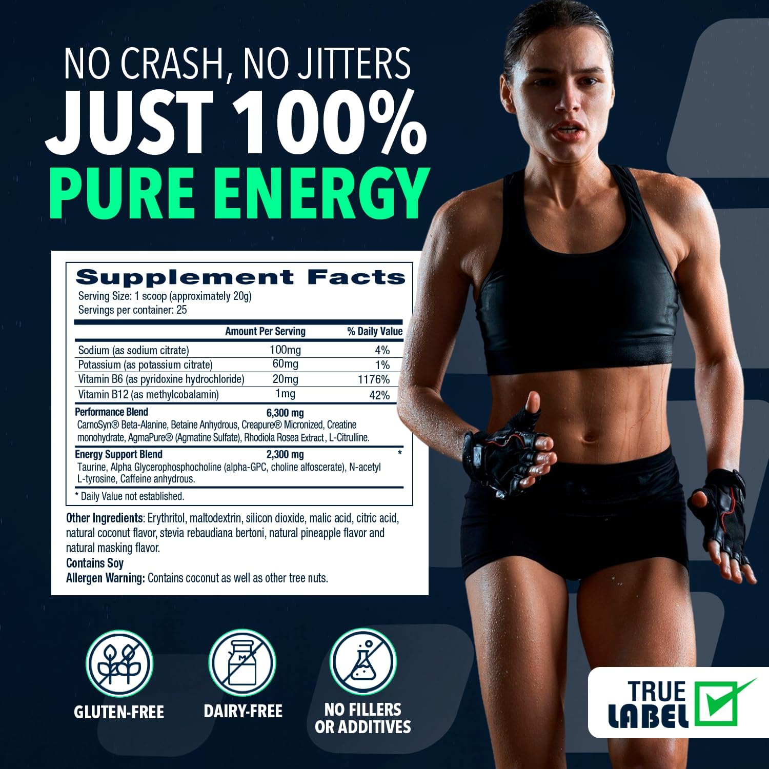 NF Sports Pre-Workout 25 Serving Strawberry Lemonade - Image 4