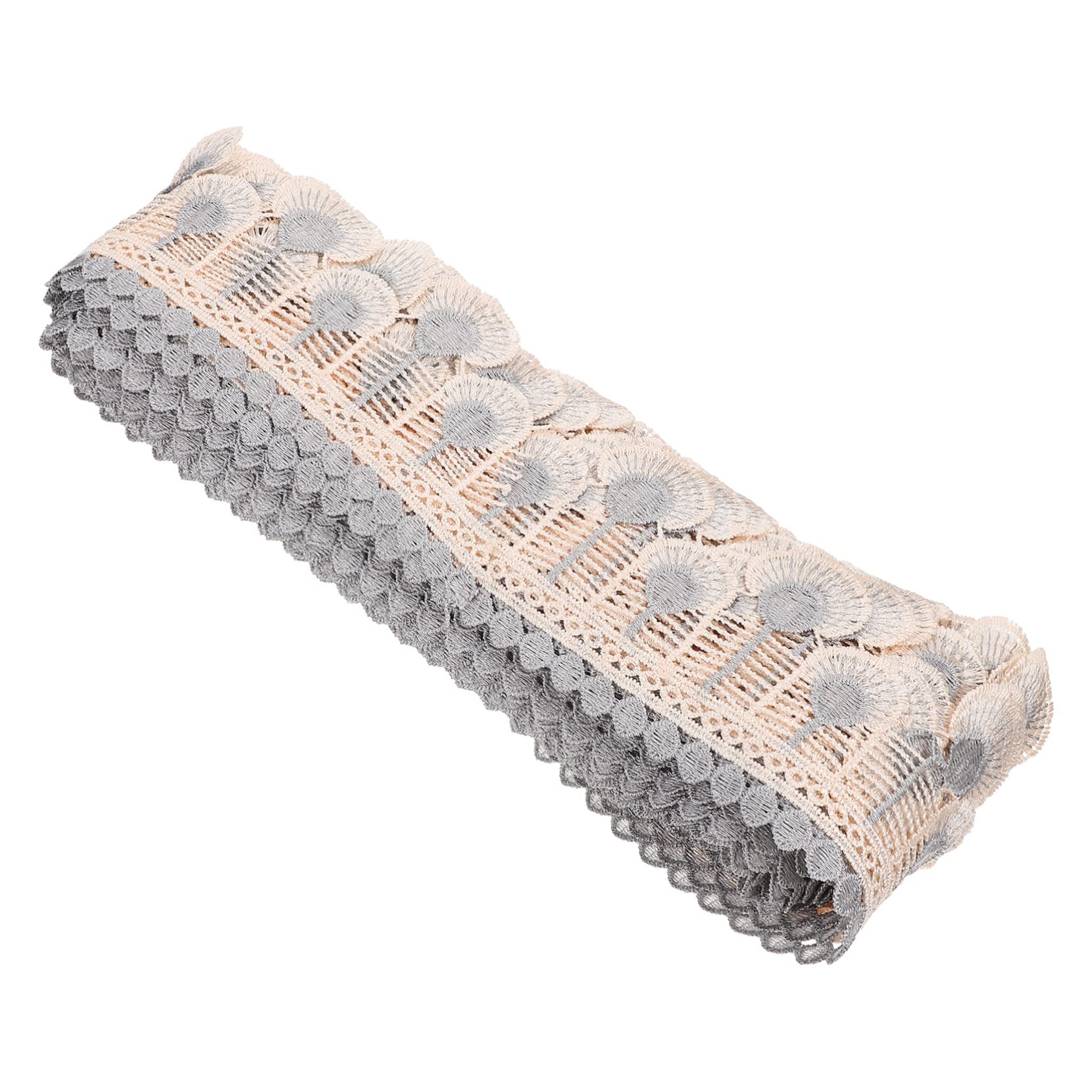 Lurrose Nastro Decorativo per Tende in Tulle Bordi Mantovana Materiale per Tende Fai da Te Passamaneria per Cucire Adatto per Casa Sartoria e Negozio di Abbigliamento
