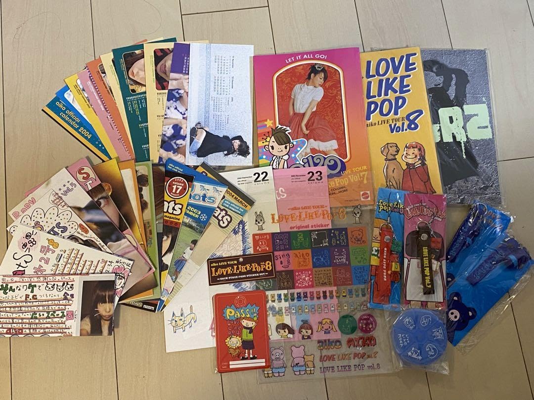 Amazon.co.jp: aiko ファンクラブ会報 パンフレット ツアーグッズvol,1