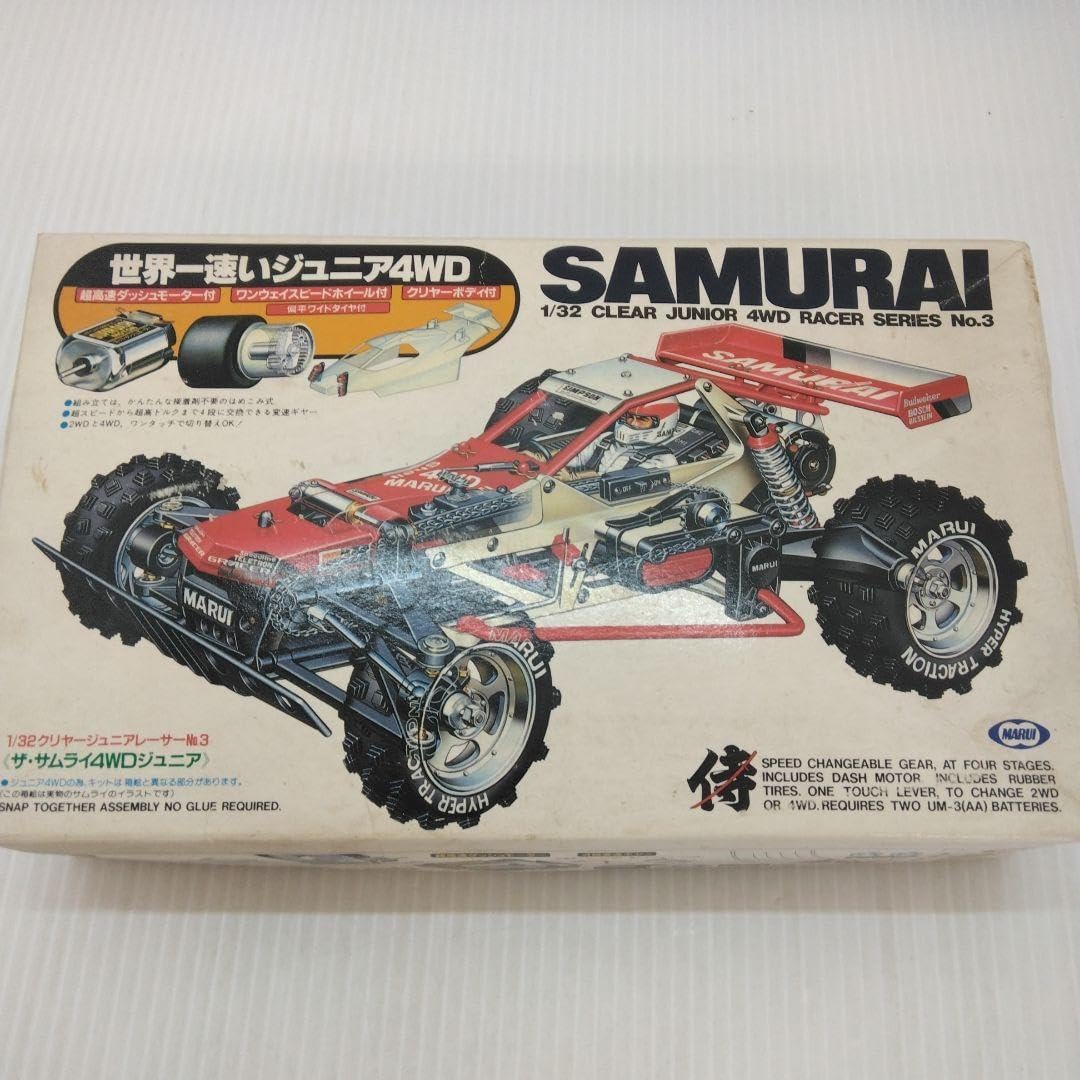 ザ・サムライ 4WD ジュニア マルイ 1/32 クリアジュニアレーサーNo3 F