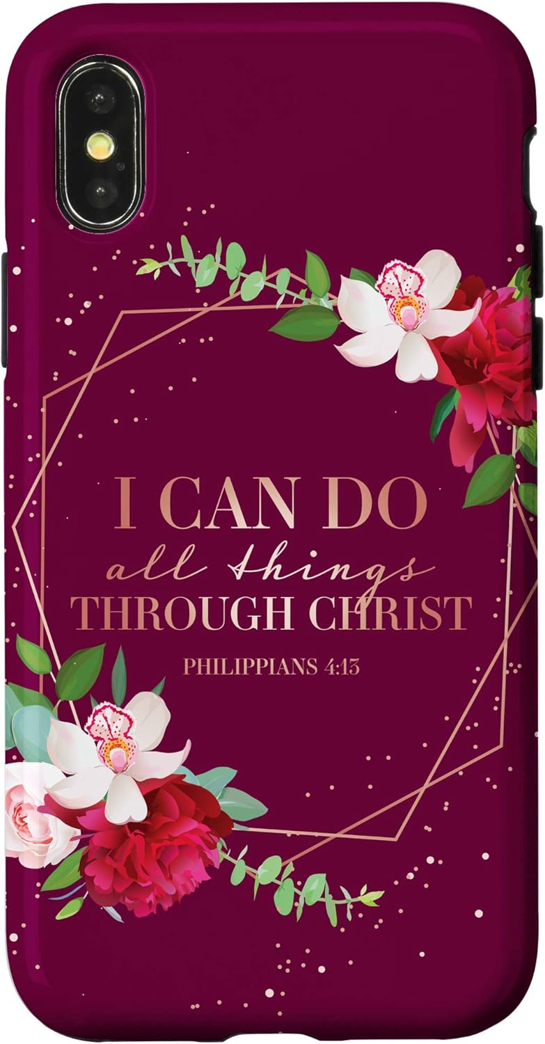 iPhone 11 Religious Faith God Jesus Christ Christian Bible Verse Phone Case