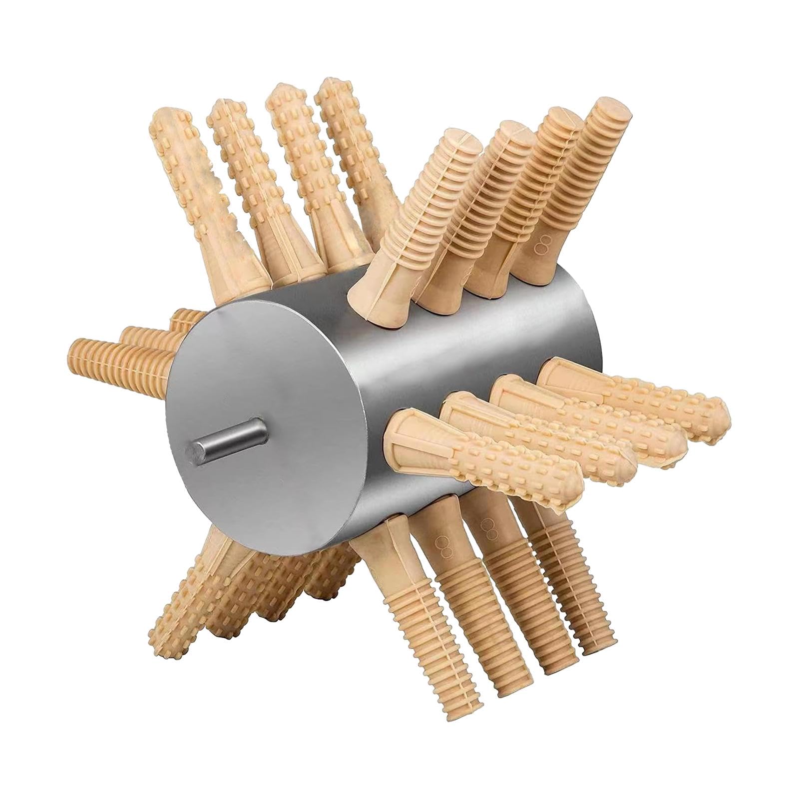 LOVIVER Spiumatrice di Piume di Pollo Spiumatrice di Uccelli Resistente all'Usura Multifunzione Portatile Multifunzione Risparmio di manodopera per Pollo, 24 Dita Grandi